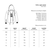 Chamarra Ligera Gris Claro - Rompevientos VUHL
