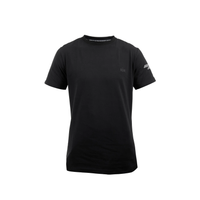 Camiseta Motorsport Negra con blanco VUHL - Algodón PIMA