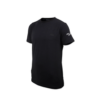 Camiseta Motorsport Negra con blanco VUHL - Algodón PIMA
