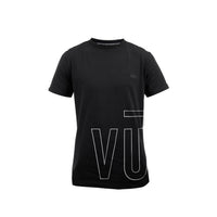 Camiseta Negra con Logo VUHL - Algodón PIMA