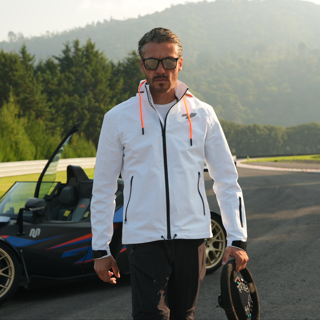 Frozen White Light Jacket