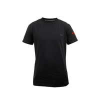 Camiseta Motorsport Negra VUHL - Algodón PIMA