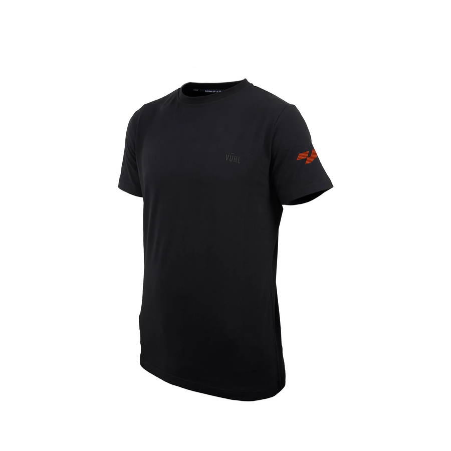 Camiseta Motorsport Negra VUHL - Algodón PIMA