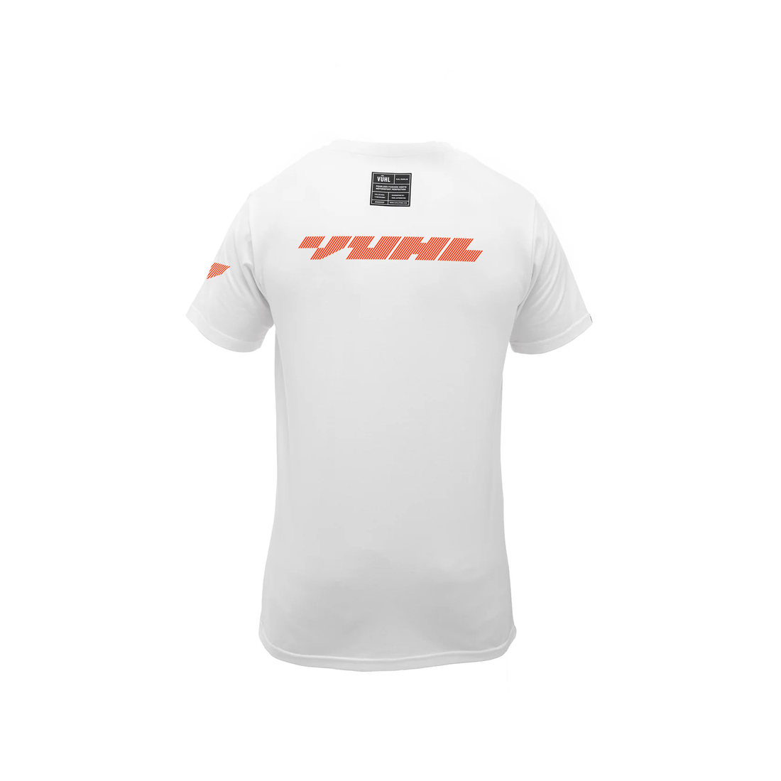 Camiseta Motorsport Blanca VUHL - Algodón PIMA