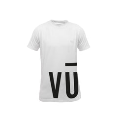 Camiseta Blanca con Logo VUHL  - Algodón PIMA